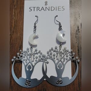 Tree earrings